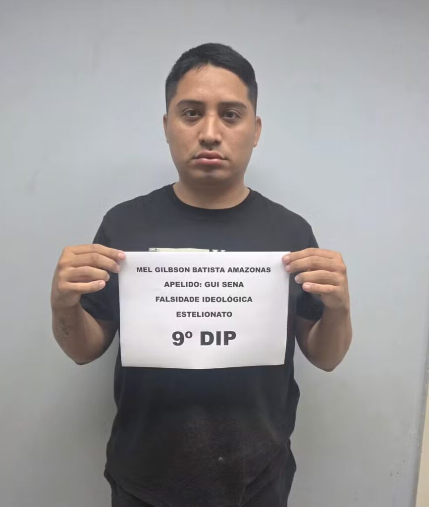 Influenciador é preso por usar perfis falsos para aplicar golpes em Manaus. — Foto: Divulgação